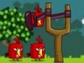 Игра Злые птички против свиней онлайн