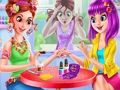 Игра Модный салон конфетный маникюр онлайн