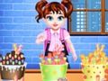 Игра Малышка Тейлор: Развлечение с рулетом из мороженого  онлайн