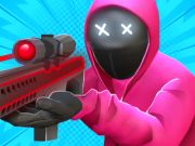 Игра Игра в Кальмара: Выживание снайпера 3D онлайн