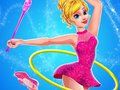 Игра Гимнастические девушки-суперзвезды одеваются онлайн