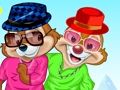 Игра Чип и Дейл одеваются онлайн
