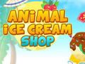 Игра Магазин мороженого для животных онлайн