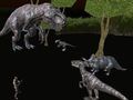 Игра Полночь многопользовательская охота на динозавров онлайн Игра Полночь многопользовательская охота на динозавров онлайн