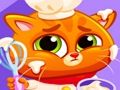 Игра Прекрасный виртуальный кот в ресторане онлайн