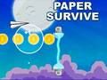 Игра Полёт бумажного самолёта: Выживание онлайн