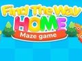 Игра Игра «Найди дорогу домой» онлайн