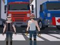 Игра Грузовик и полиция онлайн