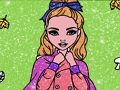 Игра Модная раскраска с блестками онлайн