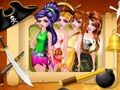 Игра Охота за сокровищами для девочек-пиратов онлайн