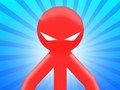 Игра Красный Стикмен против Школы монстров онлайн
