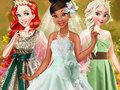 Игра Весенняя зеленая свадьба Тианы онлайн