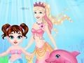 Игра Малышка Тейлор спасает королевство русалок онлайн