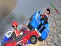 Игра Детский автомобиль Мультяшный снос онлайн