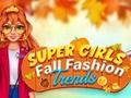 Игра Супер девушки: Тенденции осенней моды онлайн