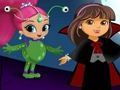 Игра Никелодеон джуниор: Парад нарядов на Хэллоуин онлайн