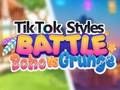Игра Битва стилей Тик Ток: Бохо против Гранжа онлайн