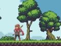 Игра Красный шарф Платформер онлайн