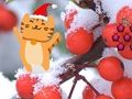 Игра Рождество Кошки Ягодный лесной побег онлайн