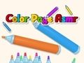 Игра Цветная страница онлайн
