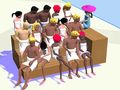 Игра Бег в сауне онлайн