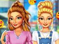 Игра Супер Девушки: Наряды с рваными джинсами онлайн