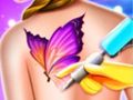 Игра Барби Смешной тату магазин онлайн