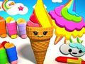Игра Книжка-раскраска: Мороженое онлайн