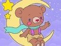 Игра Книжка-раскраска: Лунный медведь онлайн