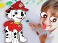 Игра Книжка-раскраска: Щенячий патруль онлайн