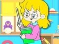 Игра Книжка-раскраска: Учитель онлайн
