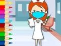 Игра Книжка-раскраска: Доктор онлайн