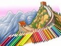 Игра Книжка-раскраска: Великая стена онлайн