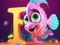 Игра Книжка-раскраска: Буква F онлайн