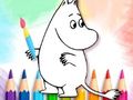 Игра Книжка-раскраска: Муми-тролль онлайн