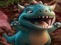 Игра Побег ликующего динозавра онлайн