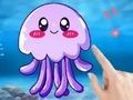 Игра Книжка-раскраска: Медуза онлайн