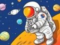 Игра Книжка-раскраска: Космонавт 2 онлайн