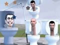 Игра Скибиди туалет: скрытые звёзды онлайн