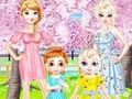 Игра Замороженные: Семейный цветочный пикник онлайн