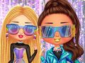 Игра Лучшие подруги: Голографическая футуристическая мода онлайн