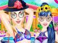 Игра Мода для летней вечеринки у бассейна онлайн
