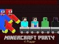 Игра Майнкрафт вечеринка: 4 игрока онлайн