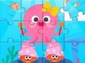 Игра Пазл: Милый осьминог онлайн