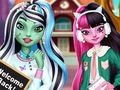 Игра Девочки-монстры снова в школе онлайн