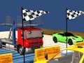 Игра Невозможная гоночная игра на автомобилях с трюками онлайн