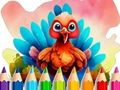 Игра Книжка раскраска: С Днем Благодарения онлайн