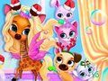 Игра Уход за домашними животными: Пузырьковая вечеринка онлайн
