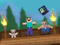 Игра Нуб: Выживание в Террарии онлайн