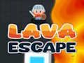 Игра Побег из лавы онлайн